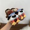Thick-soled Fluffy Slippers 2025 New Cartoon Cute Puppy Versatile Casual Non-slip One-pedal Cotton Slippers Women