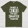 Funny Nerd T-shirt Smart person Cotton Summer Casual Cool Loose T-Shirt