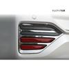 MEKOMEKO Rear Bumper Reflector Garnish for Toyota New with Rear Fog Lamp ABS Compatible with 2022 2-Piece Voxy/Noah (90 Series) Trim, Material,