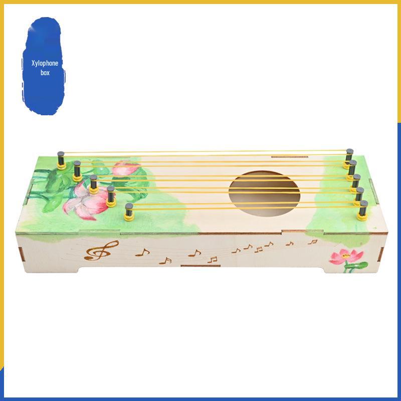 DIY Wooden Mini Piano Kit for Students: Science Experiment & Handmade Teaching Aids