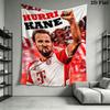 Harry Kane Legend  Wall Hanging Printed Fabric Blanket Decorative Tapestries for Bedroom Living Room Home Decor