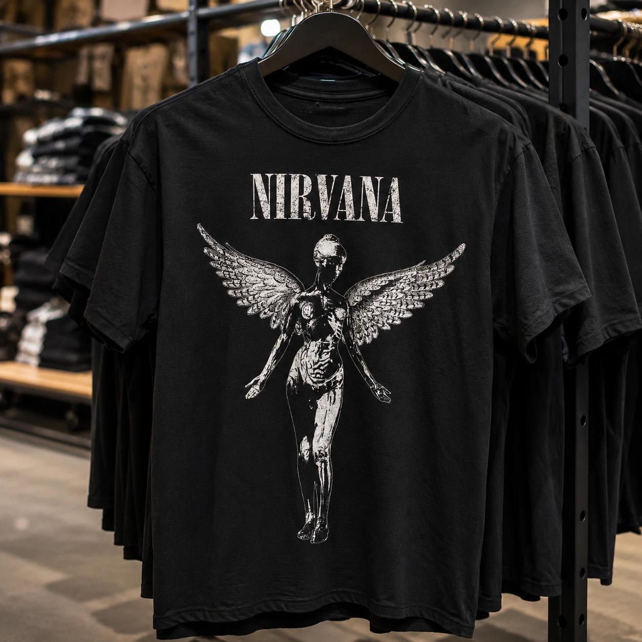 NIRVANA Heavyweight T-Shirt 220GSM | Men’s Women’s Premium 100% Cotton 2XL