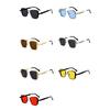 Unisex Retro Quadratische Sonnenbrille Steampunk Hip Hop Für Erwachsene Stylisch In Verschiedenen Farben