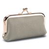 New niche change bag mini first-layer cowhide storage bag women's fashion mouth red envelope small clip bag tide