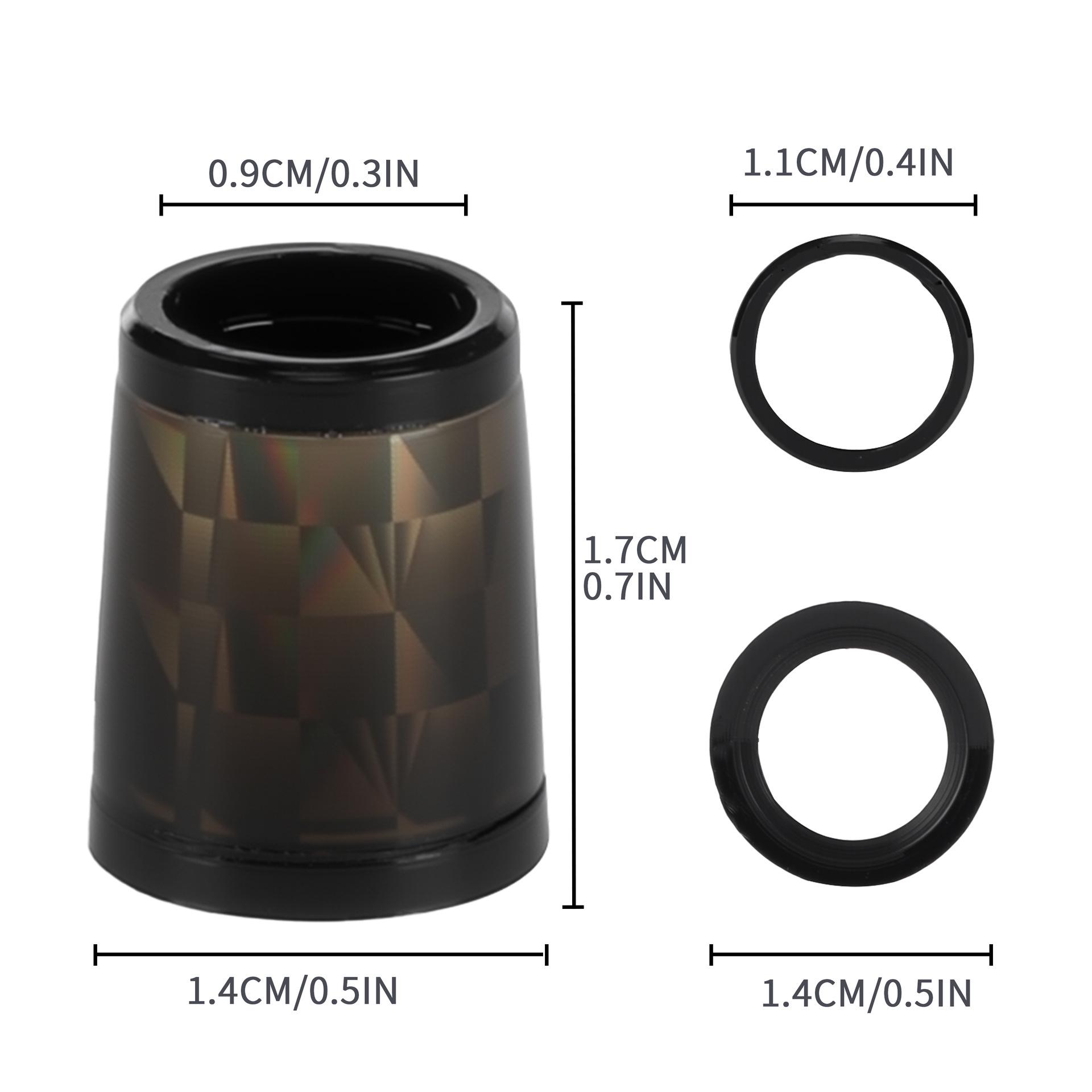 

Gray Laser Golf Iron Grip 0.9x1.7x1.4cm