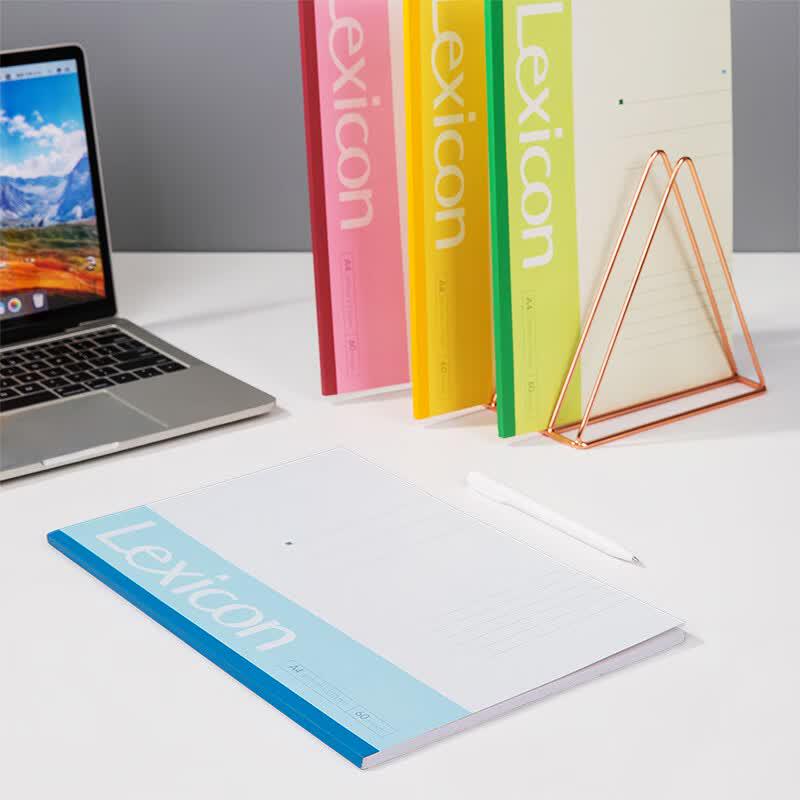 Deli A4 Soft Cover Notebook (10-Pack)