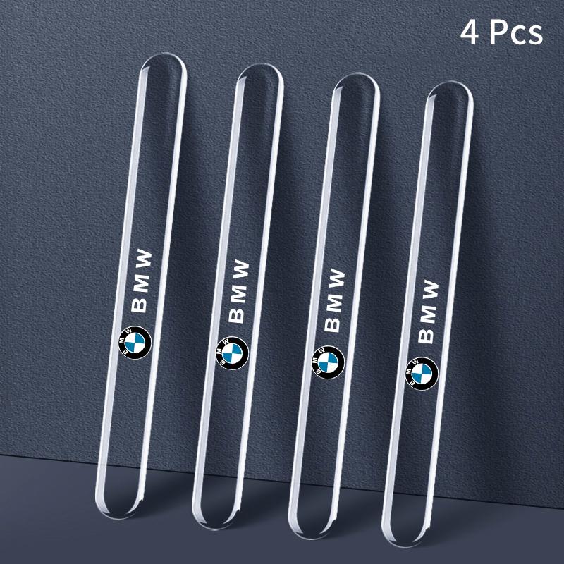 4pcs Car Door Handle Stickers Transparent Protector Film For BMW 2 Series F22 F23 F45 F46 F87 F44