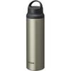 Thermos (TIGER) Tiger Water Bottle 800ml with Handle Lightweight Stainless Steel Bottle Outdoor Office Titanium Ore (Stainless Steel) MCZ-S080XZ