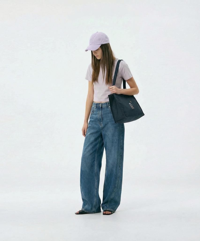Undei Kni Canvas Bag Navy