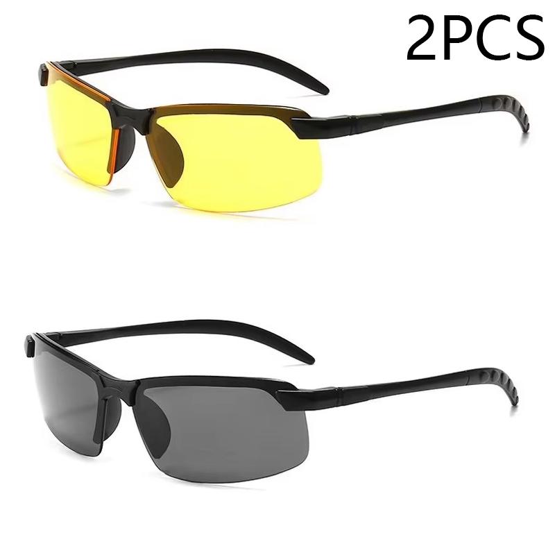Pochromic Men's Sunglasses Men Driving Polarized Sun Glasses Male Outdoor Sports Cycling Night Vision Eyewear UV400 Goggles