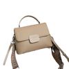 Cowhide Women's Shoulder Crossbody Simple Fashion Bag Girls Shell Bag Large Capacity Soft Leather