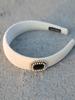 Sorry, Too Much Love Velvet Volume Hairband_Cream