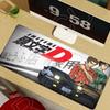 XXL HD Gaming Mouse Pad Nonslip PC Accessories Anime Initial D Keyboard Mats Large Office Desk mat Rubber Carpet protective pad