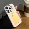 Cute Pig Phone Case For iPhone 15 Case iPhone 11 12 13 14 Pro Max 7 8 15 Plus XR XS X SE Shockproof Soft Gradient Laser Cover