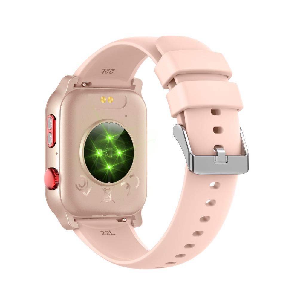 Rainbuvvy HT23 Bluetooth Smart Bracelet 1.83inch IPS 240x296 IP68 Waterproof BLE5.0 Battery 300mAh Heart Rate Flashlight Android Smartwatch