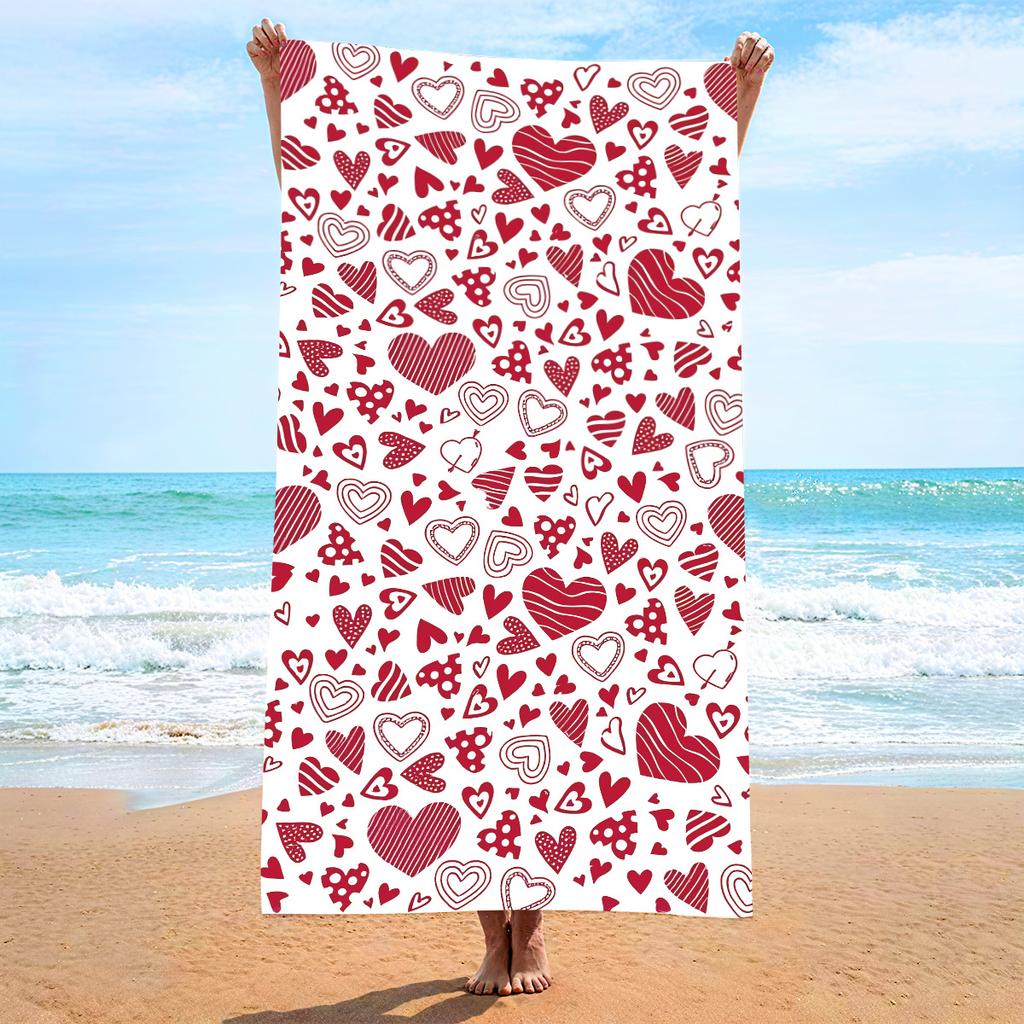 Microfiber Beach Towel Printed Beach Towel Absorbent Beach Towel 2026