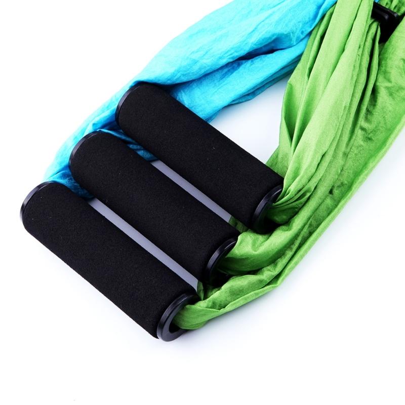 Indoor Sensory Therapy Swing Adults Nylon Fabric Yoga Suspension System Support Yoga Pilates Inversions Exercises Device