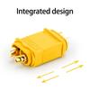 High Conductivity XT60H Plugs Male Female Connectors Set For Model Enthusiasts Simple Welding Process XT60H Connectors