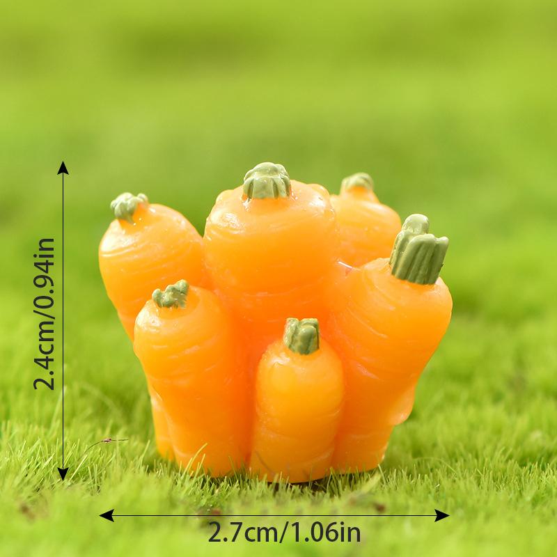 Niedliches Kaninchen-Häschen-Ornament, Kunstharz, für Zuhause, Mini-Häschen, Miniaturfiguren, Miniatur-Landschaftsdekoration, Heim, Osterdekoration