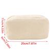 Large Corduroy Pencil Case High Capacity Pen Pouches Travel Makeup Bag Pen Organizers Storage Bag for Student Women Girl