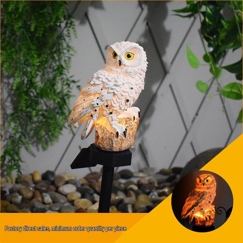 Приграничный солнечный газонный светильник: Смола Животное Садовое украшение