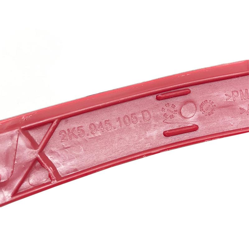 Right Left Rear Bumper Reflector Red Lens Reflective Strip for VW Caddy MKIV 4 2016 2017 2018 No Bulb