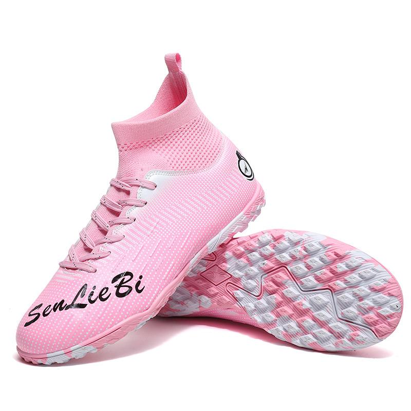 Super Star Fashion Purple Men's Football Boots Big Size 46 AG Original Professional Soccer Cleats Men Women Futsal Sneakers Men