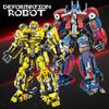 Cannon Robot Bumblebee Chariot Assembly Building Block Model Ornament Gift Toy