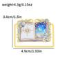 1pc Metal Hollow Bookmark High Quality Book Page Clip Reading Bookmark For Students Art Lovers