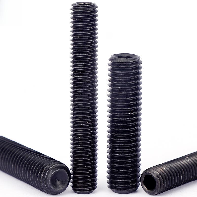 "Śruby dociskowe z gniazdem sześciokątnym bez łba z końcówką wklęsłą klasy 12.9 M3 M4 M5 M6"