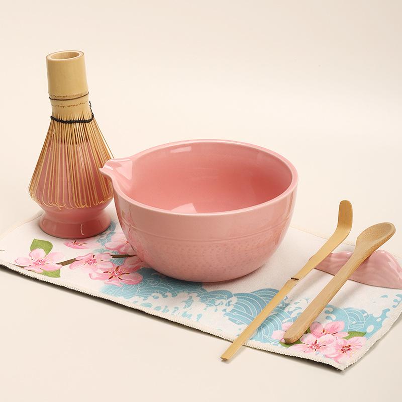 5/10PCS Matcha Whisk Set for Beginners Elegant Bamboo Wood Japanese Matcha Tea Making Kit with Whisk Holder Scoop Sifter