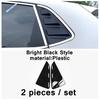 Rear Quarter Window Blinds Side Tuyere Louvers Cover Trim For VW Volkswagen Polo 2011 2012 2013 - 2018 Decoration Accessories