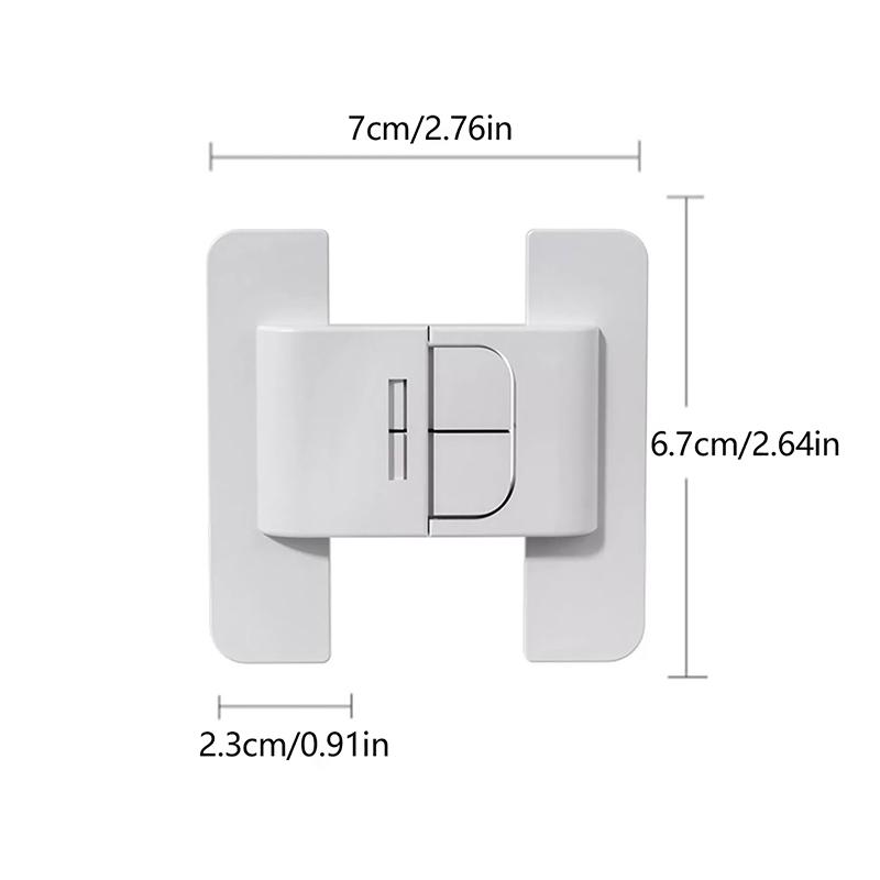 1 Τεμ. Κλειδαριά Οικιακού Ψυγείου Ασφαλείας Κλειδαριά Πόρτας Ψυγείου Καταψύκτη Πολλαπλών Λειτουργιών Κλειδαριές Ασφαλείας Προστατευτικό Ασφαλείας Παιδιών