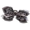 Double-Sided Cashew Flower Bow Hair & Heart Claw Clip Set - Summer Shark Clip Fashion Ponytail Accessories