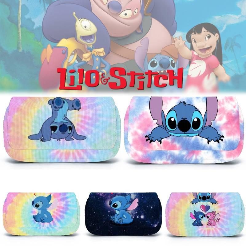 Stitch Character Pencil Case For Students Breathable And Popular 20-35l Capacity