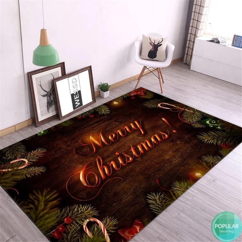 Christmas Door Mat Santa Claus Carpet Marry Christmas Decorations for Home  Xmas Ornament Gifts Navidad Natal New Year