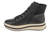 RIEKER Booties, Womens Black Sneakers