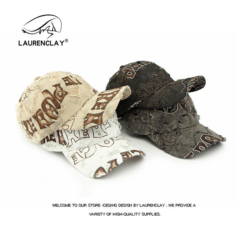 Spring new old hat women's hard top baseball cap casual versatile sun protection shade cap men's trendy street