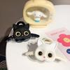 Süße Haarspange mit Katzenmotiv, Cartoon-Design, große Haarspange für Mädchen und Frauen, Haarspange, Kopfbedeckung, Mädchen, Kinder, Haar-Accessoires