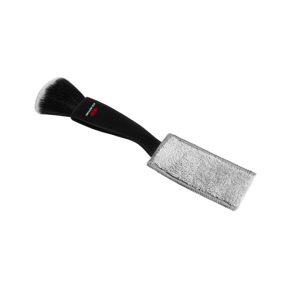 Car Interior Cleaning Brush Air Conditioner Cleaning Tools Air Outlet Dust Double-ended Soft Brush for Kia Rio Soul Picanto EV6 Xmwcj44