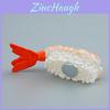 Simulated Sweet Shrimp Salmon Sushi Magnetic Refrigerator Decoration With Cartoon 3d Design For Kitchen Decor