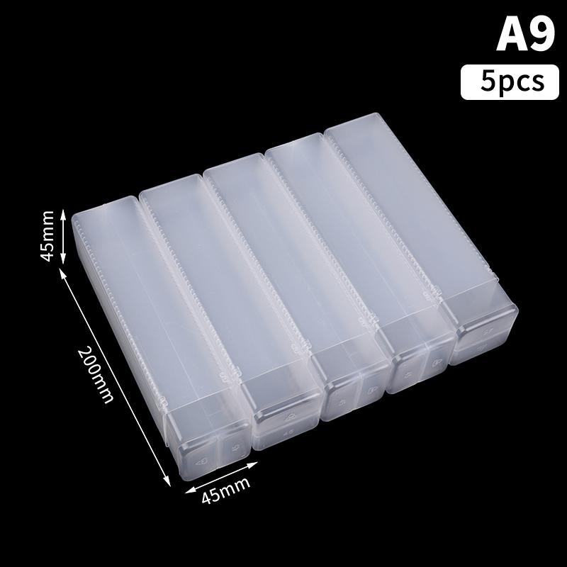 5Pcs Drill Bit Packaging Box Milling Cutter Box Square Packaging Box Storage Boxes Telescopic Box For Milling Cutters