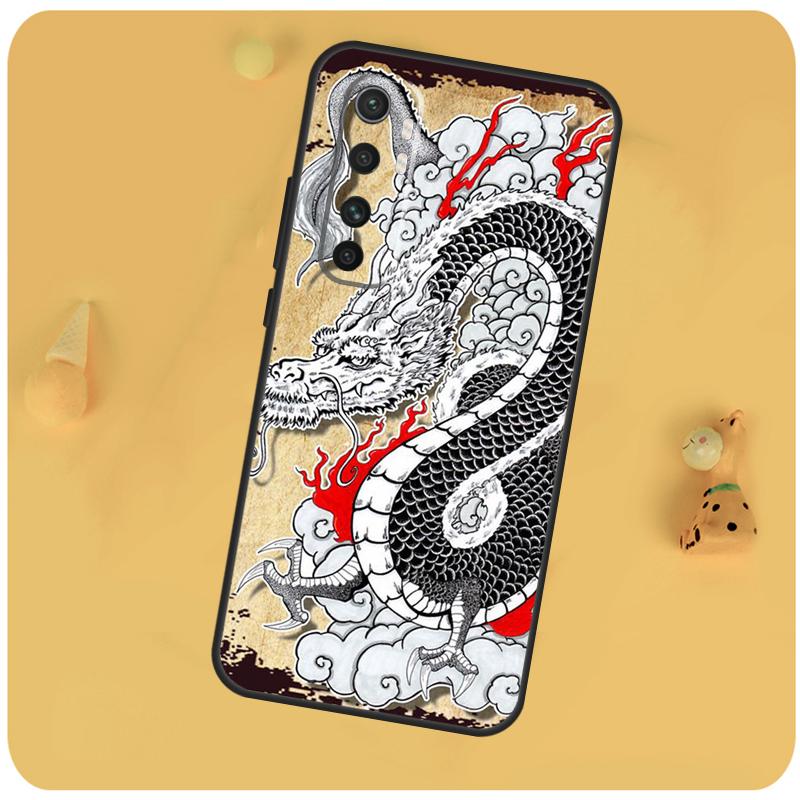 Chinese Dragon Cover For Xiaomi 14T Pro 13 14 15 Ultra 11T 12T 13T POCO X7 Pro X3 X5 F5 F6 M6 X6 Pro Case