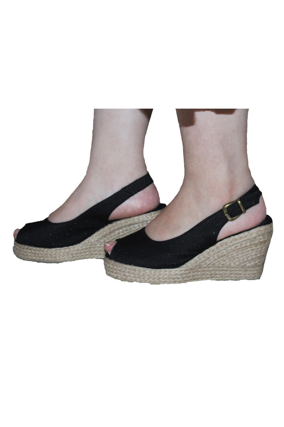 

Женские повседневные сандалии на танкетке, льняная обувь