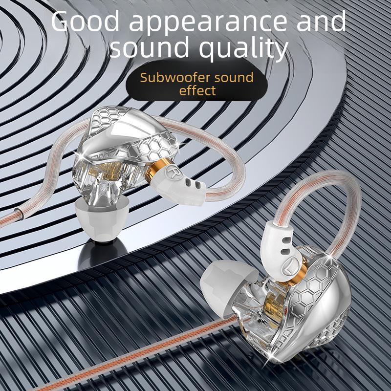 Sport-Ohrbügel-In-Ear-Kopfhörer mit starkem Bass und hochwertiger Geräuschunterdrückung