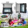 Frigorifero Mini Portatile 12V/240V 60W 12L / Scaldavivande Con 2 Metodi di Ricarica con Maniglia per Auto Campeggio Casa Frigorifero Cooler