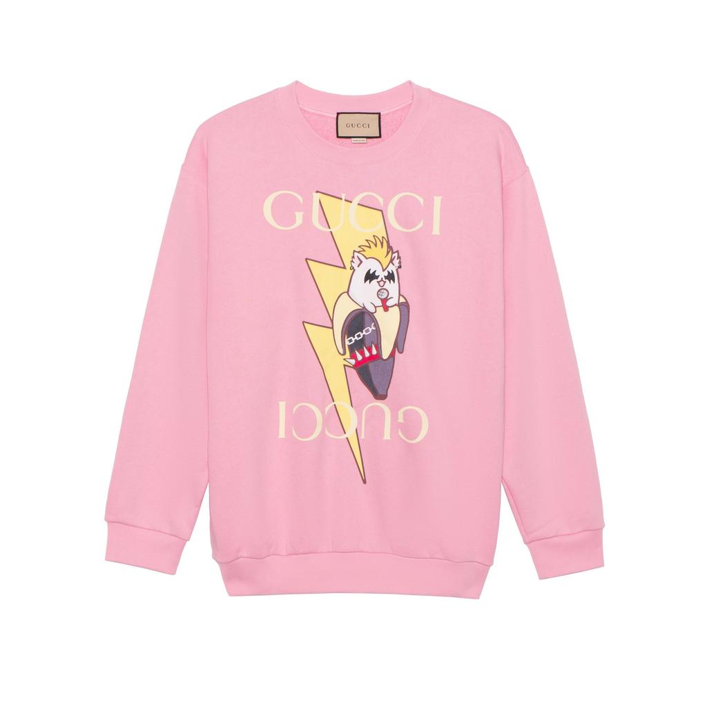 Gucci X Bananya Printed Sweatshirt Pink 617964-XJEGK-5904