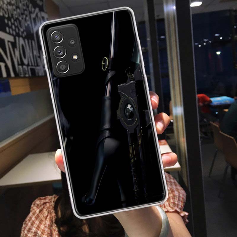 Bayonetta Phone Case for Samsung A54 A57 A37 A17 A14 A15 A12 A24 A34 A55 A35 A25 A52S A07 A05S A04S A22 A32 A72 Galaxy Note 20 1