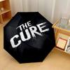 The Cure Print 8?Ribs Automatic Umbrella Wind Resistant Lightweight Folding Umbrella For Outdoor Travel
