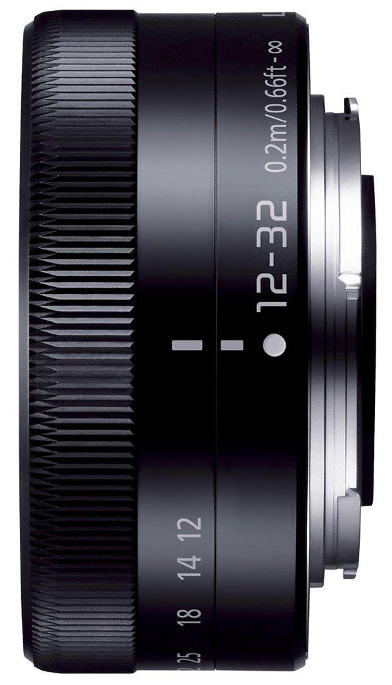 Panasonic LUMIX G VARIO Standard Zoom Lens for Micro Four Black 12-32mm/F3.5-5.6 ASPH./MEGA O.I.S. Thirds, H-FS12032-K